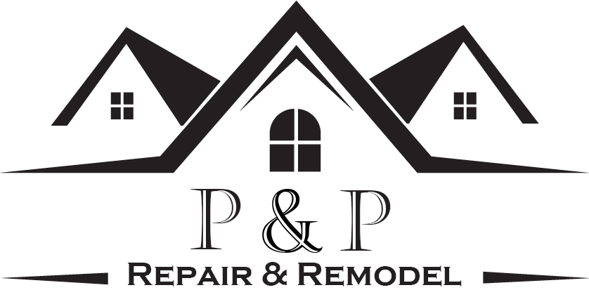 Logo Design by Titan Eagle for P and P Repair and Remodel | Design #26751178