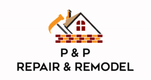 Logo Design by Titan Eagle for P and P Repair and Remodel | Design: #26751802