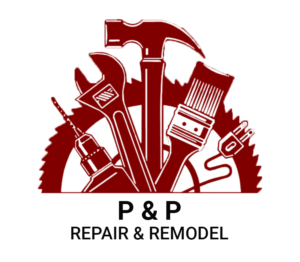 Logo Design by Titan Eagle for P and P Repair and Remodel | Design: #26751804