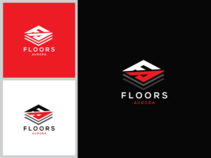 FloorsAurora | Logo Design by FourtuneDesign