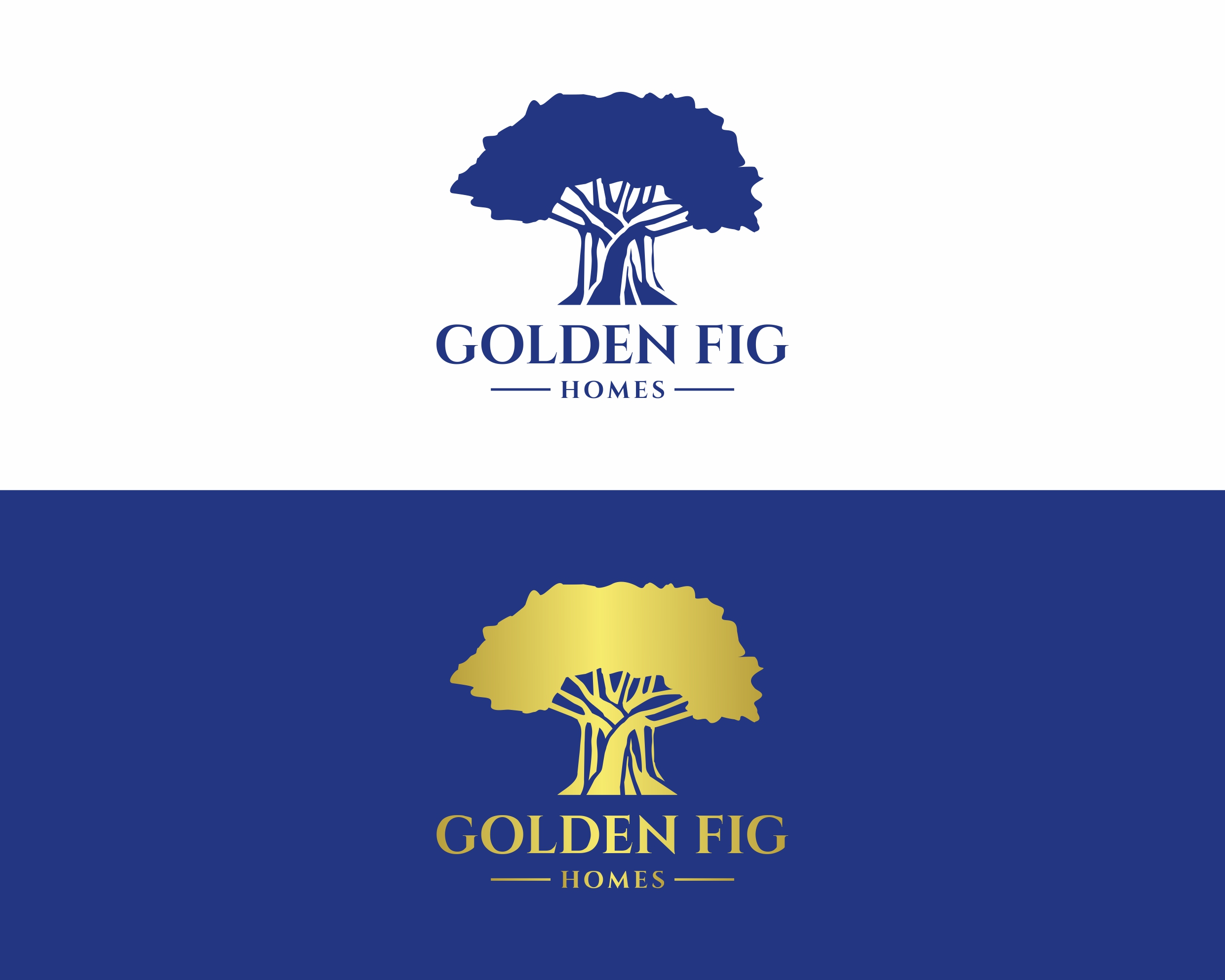 Design de Logo par MBARO pour Golden Fig Homes and Development, LLC | Design #26752651