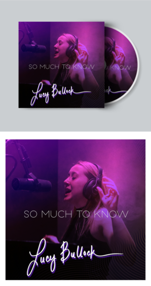 Lucy Bullock Music EP Design Artwork | Graphic Design by bdesigner9