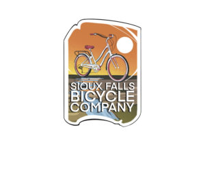 Aufkleber-Design von Noireink für Sioux Falls Bicycle Company | Design #26784196