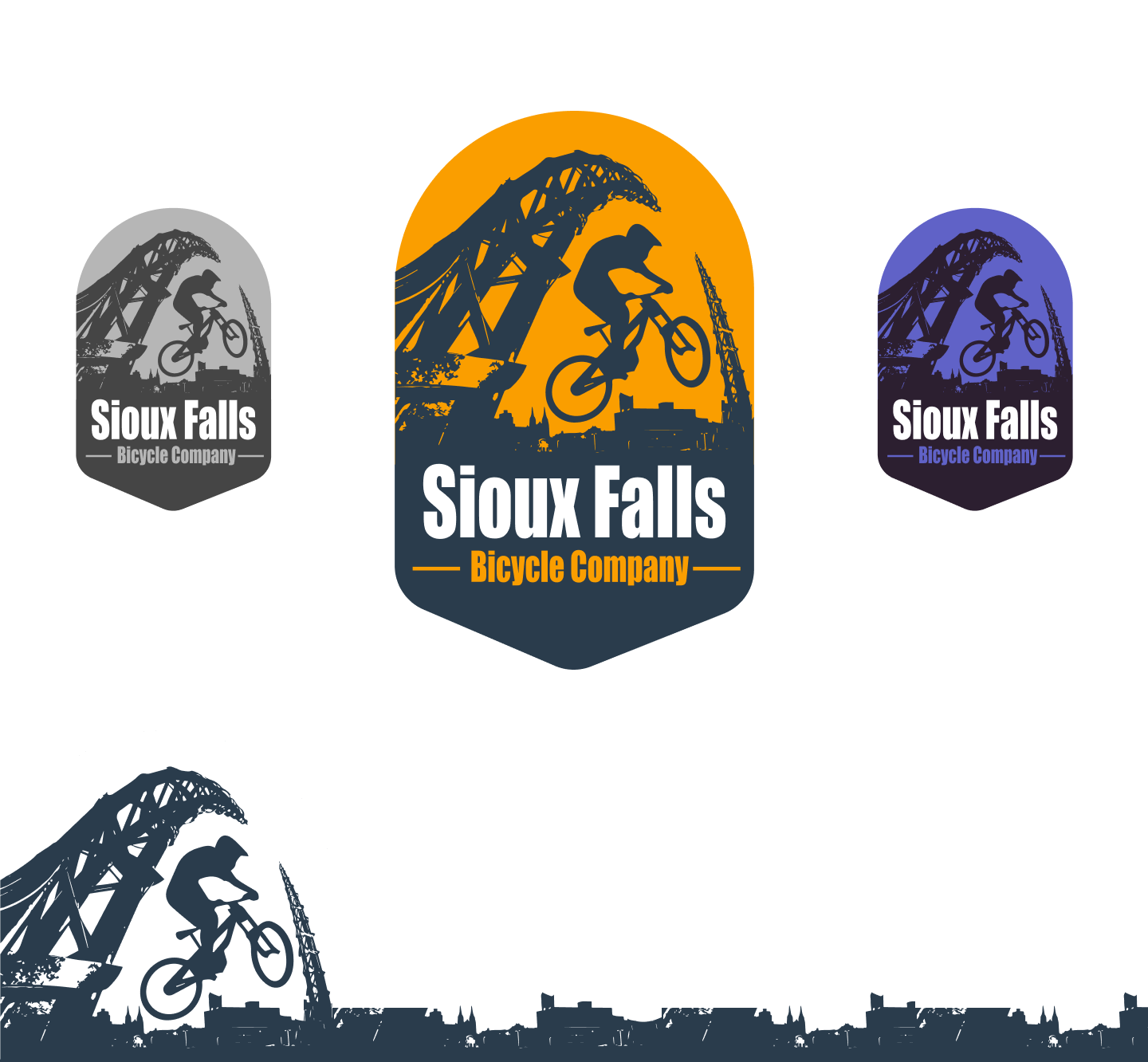 Sticker Design by AymanePro ™ for Sioux Falls Bicycle Company | Design #26766826