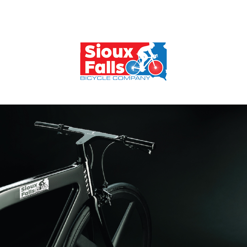 Sticker Design by Maxo-Biz for Sioux Falls Bicycle Company | Design #26758659