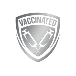 Vaccinated Shield Hat or T-shirt Design | T-shirt Design by aniep
