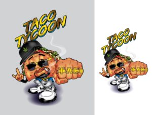 Taco Tycoon | Logo-Design von ally designs