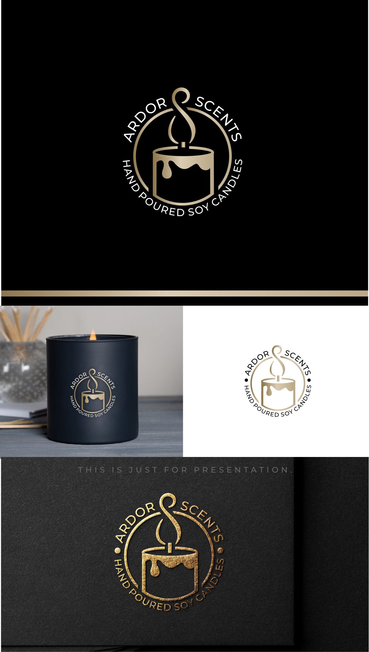 Logo Design by ecorokerz for Ardor Scents | Design #26755863