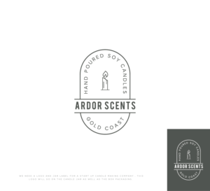 Logo Design by ecorokerz for Ardor Scents | Design: #26756133