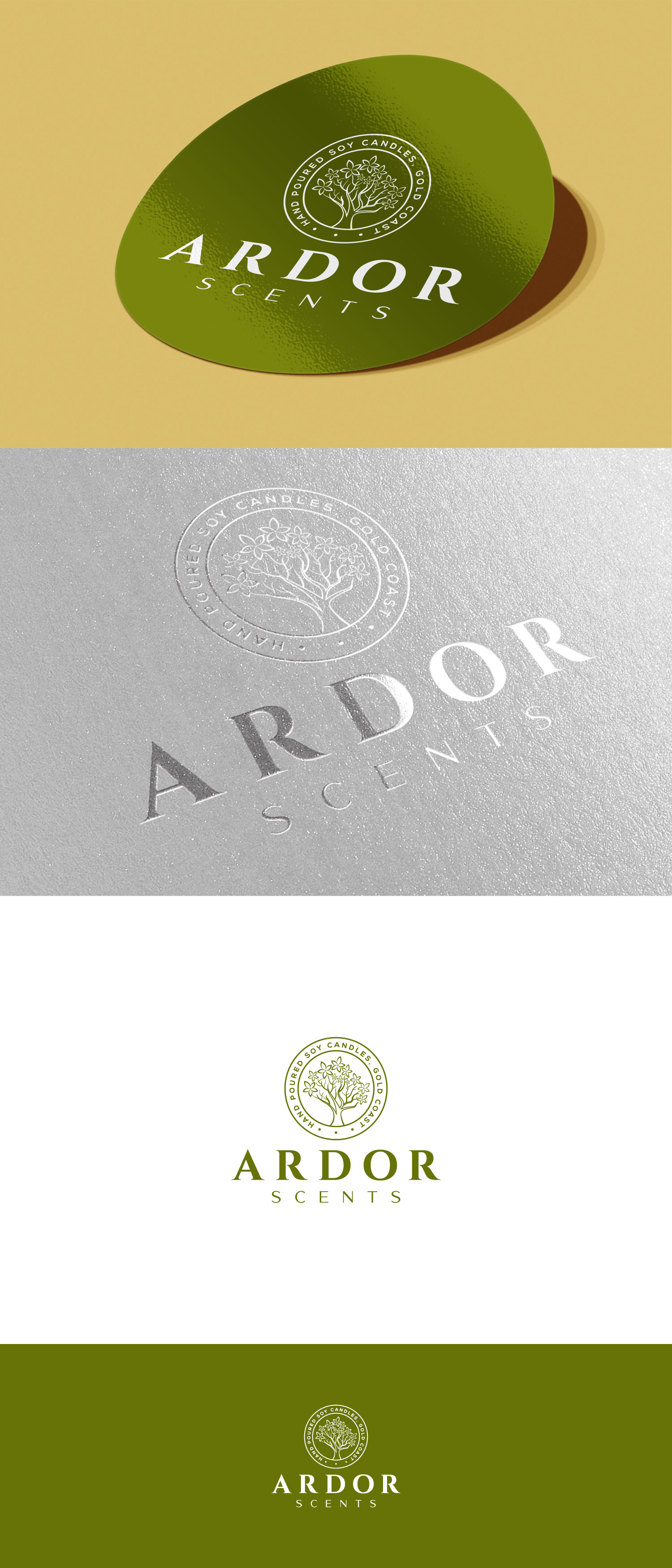 Logo-Design von Haja_H2 für Ardor Scents | Design #26753717