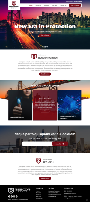 Web Design by pb for this project | Design: #26765271