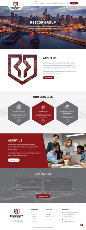 Web Design by pb for this project | Design: #26765275
