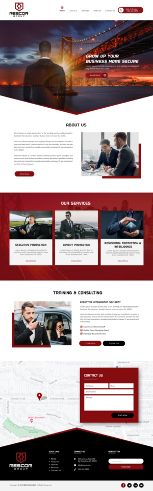 RESCOR GROUP | Web Design par bdesigner9