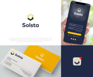Solsta | Logo Design by airborne