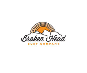 Broken Head Surf Co.  | Diseño de Logo por Buck Tornado