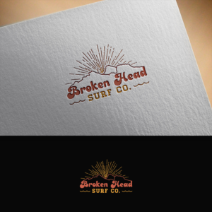 Broken Head Surf Co.  | Diseño de Logo por DesignDUO