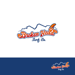 Broken Head Surf Co.  | Logo Design by Grapi