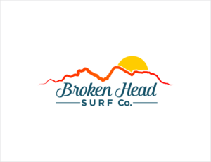 Broken Head Surf Co.  | Diseño de Logo por BNdesigner