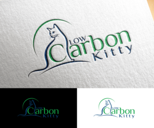 Low Carbon Kitty | Logo Design by step forward 2