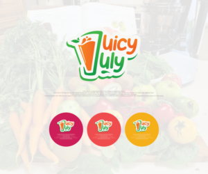 JUICY JULY | Logo-Design von Hendy April