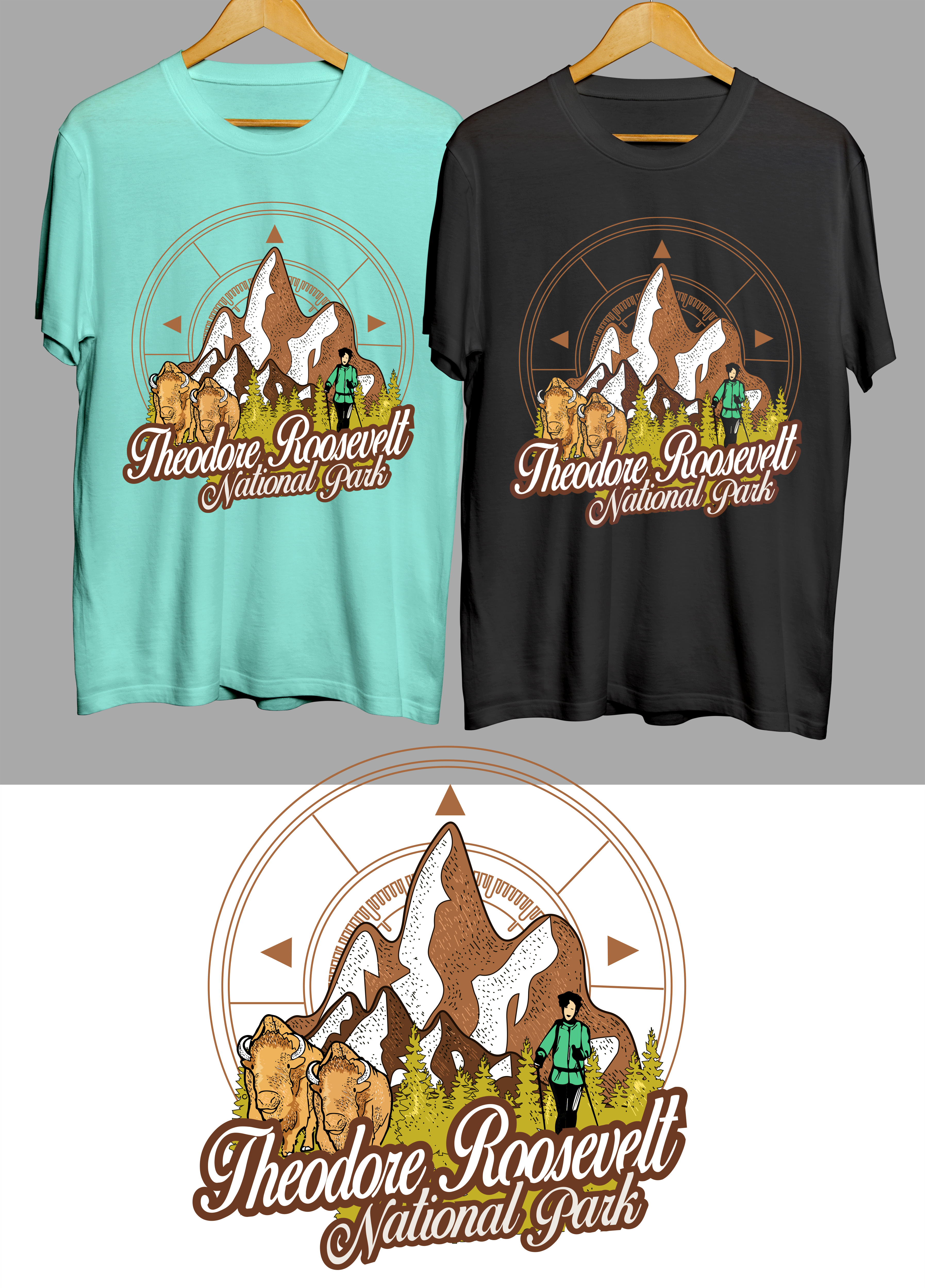 Design de T-shirt par SAI DESIGNS pour Theodore Roosevelt Nature & History Association | Design #26787593