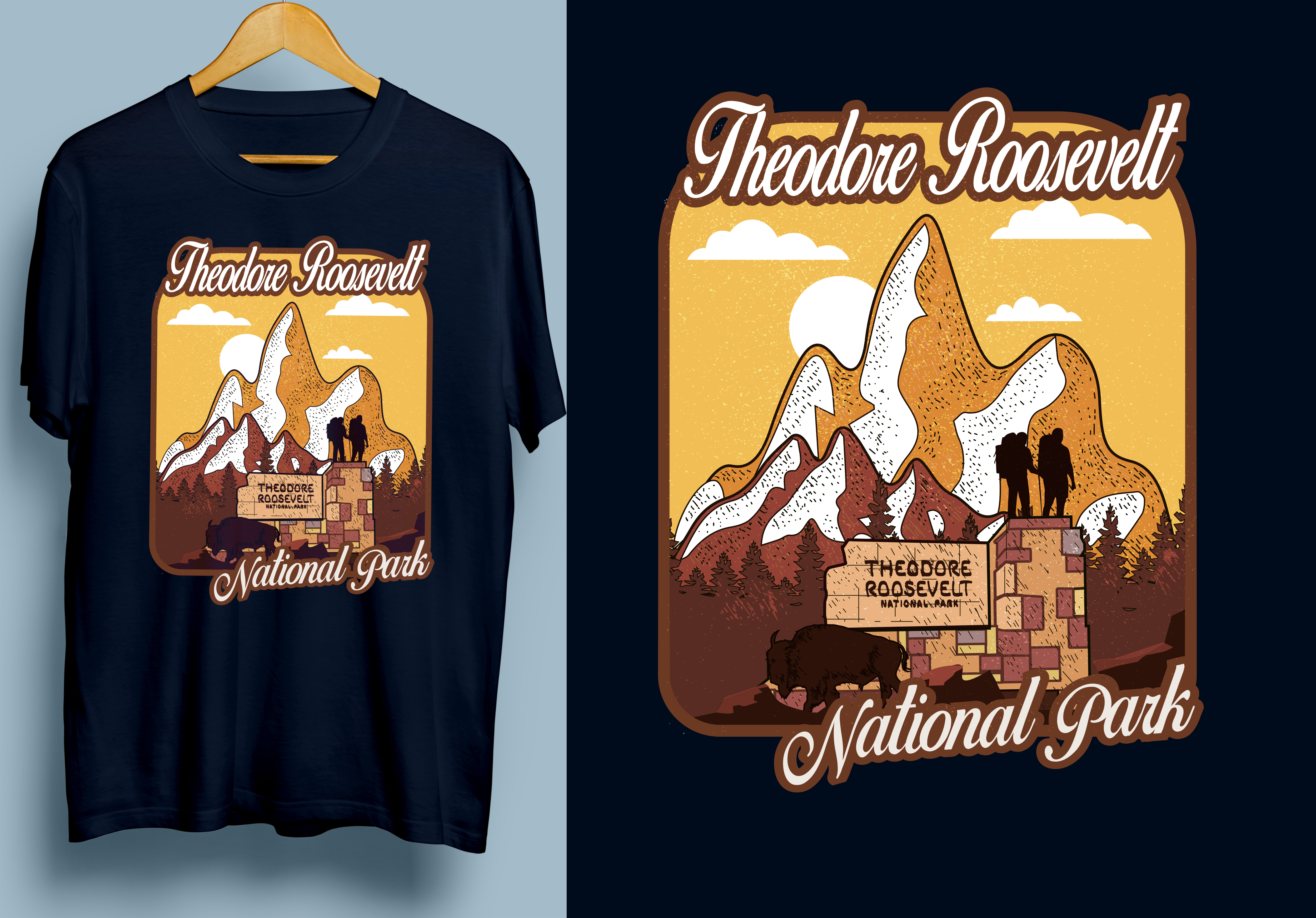 Design de T-shirt par SAI DESIGNS pour Theodore Roosevelt Nature & History Association | Design #26787594