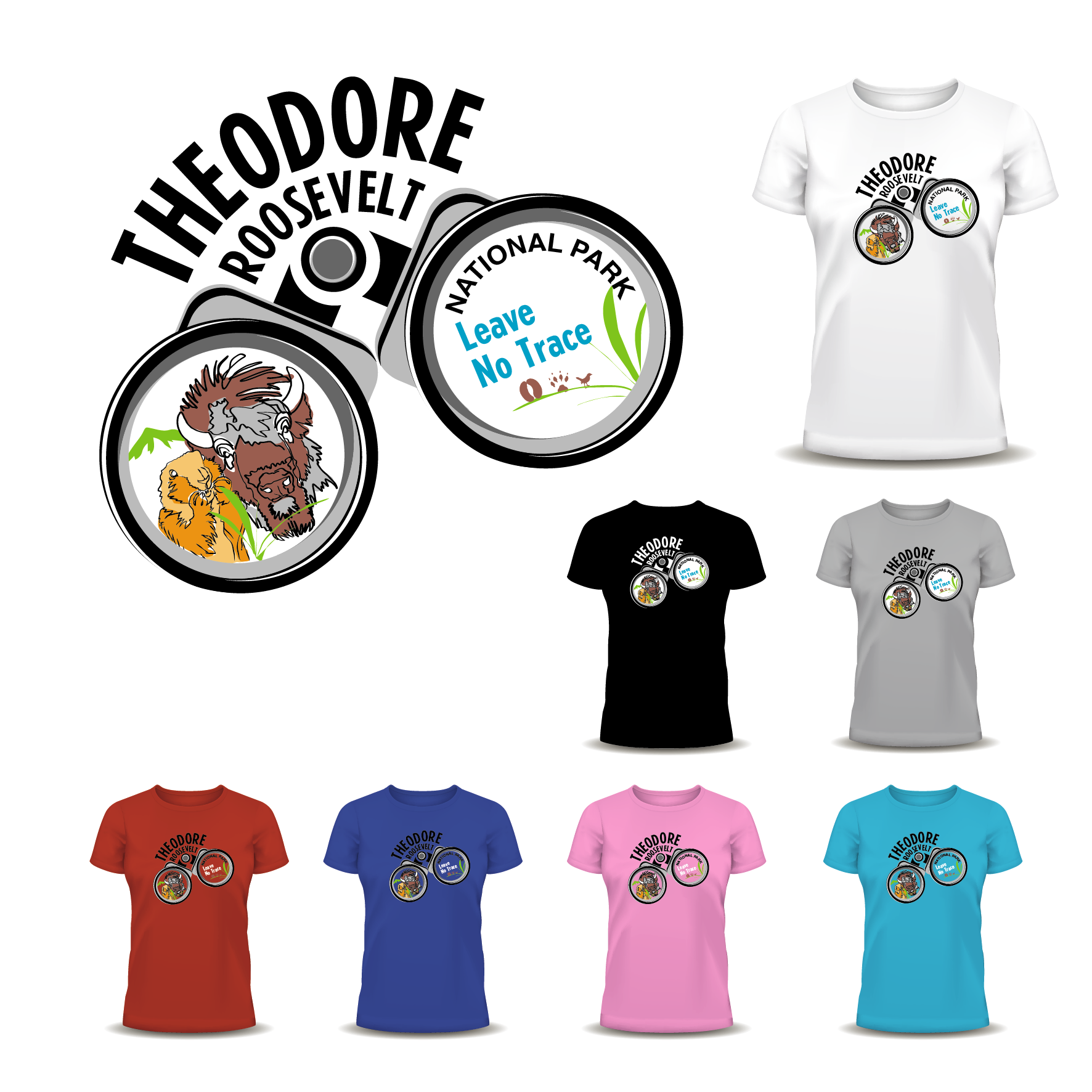 T-shirt Design by Wanda.G for Theodore Roosevelt Nature & History Association | Design #26795613
