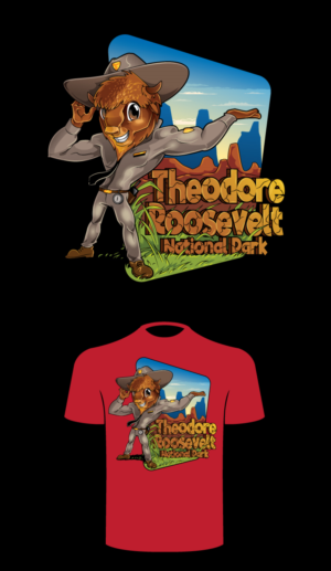 T-shirt Design by ally designs for Theodore Roosevelt Nature & History Association | Design: #26770790