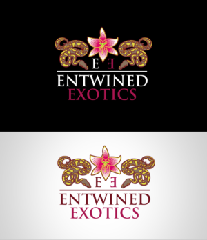 Logo Design by Taya Bright for Entwined Exotics  | Design #26759577