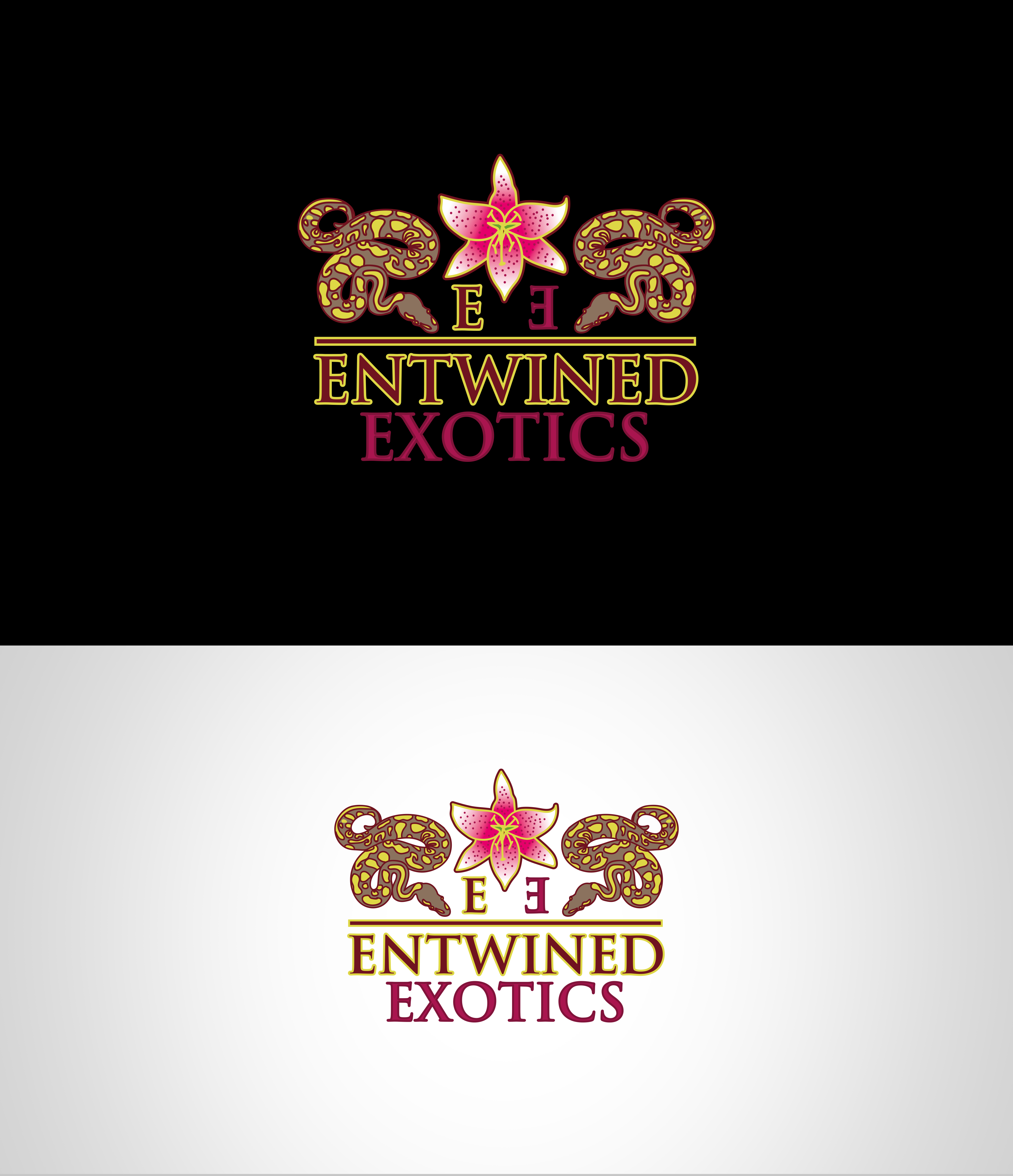 Logo Design by Taya Bright for Entwined Exotics  | Design #26759609