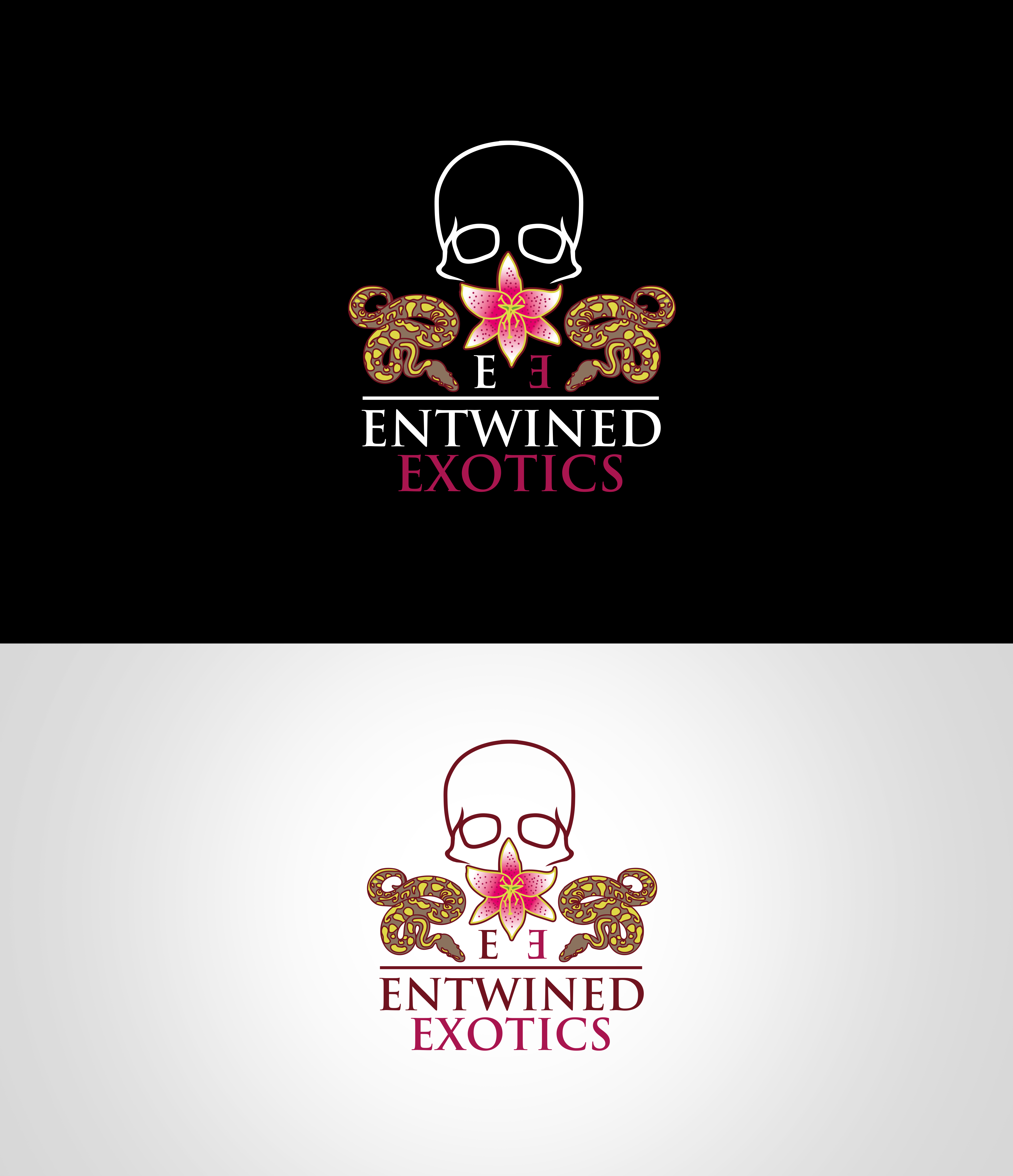 Logo Design by Taya Bright for Entwined Exotics  | Design #26760448