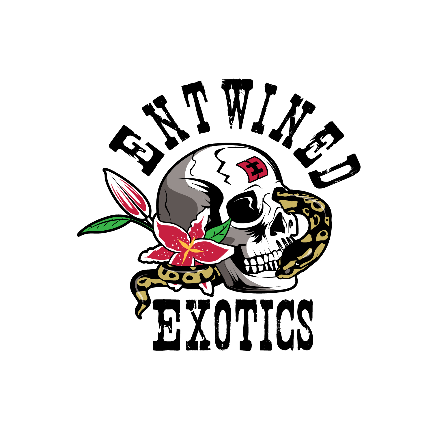 Logo Design by geni for Entwined Exotics  | Design #26764156