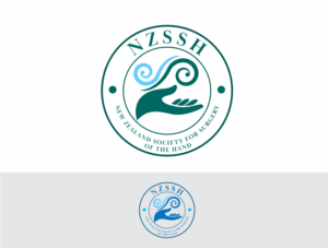 either NZSSH or New Zealand Society for Surgery of the Hand | Logo Design by The Seventh Key Magic