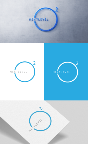 Next Level O2 or NextLevelO2 or NLO2 or a stand alone image to represent - Maybe Next Level is put together or IN the "O" | Diseño de Logo por GLDesigns