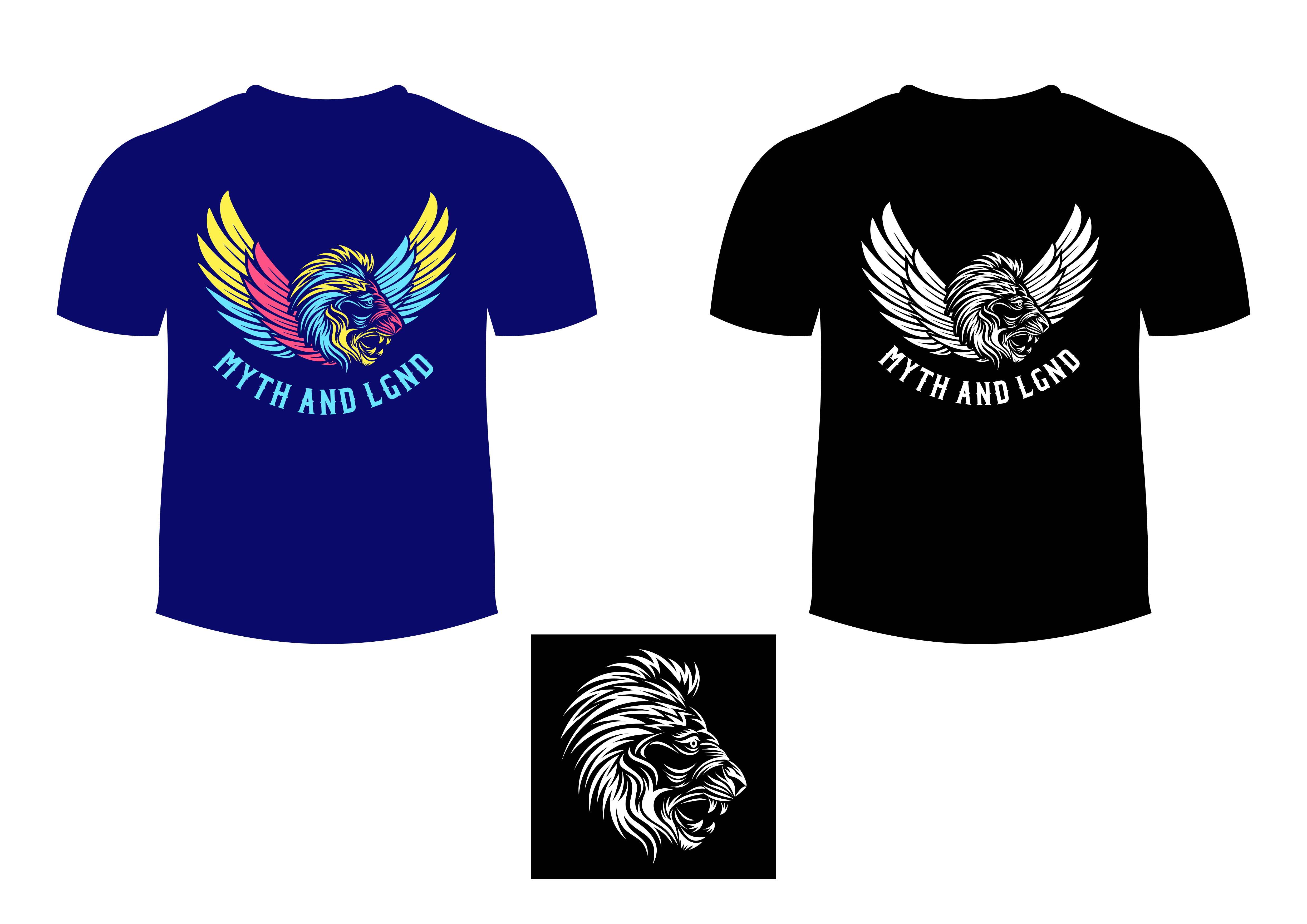 T-shirt Design by graphics1 for Myth and Lgnd  | Design #26759846