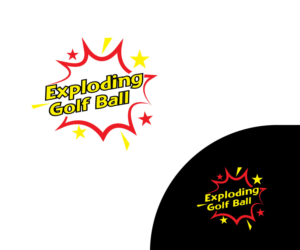 Exploding Golf Ball | Logo Design by Art Lancer