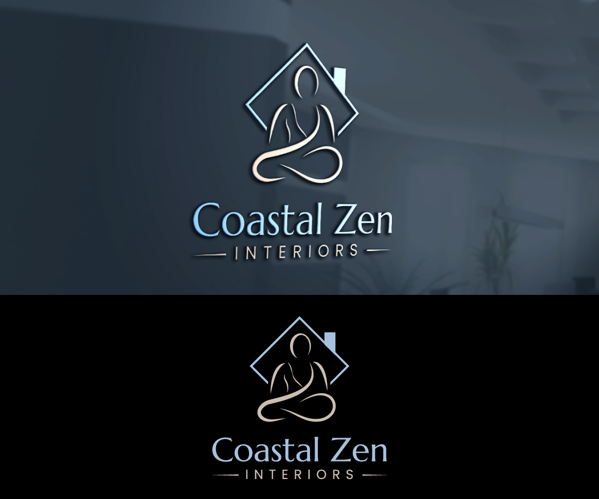 Diseño de Logo por MaToTiPiLa para Coastal Zen Interiors | Diseño #26757633