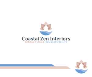 Logo-Design von Fat Bat Man für Coastal Zen Interiors | Design: #26758586