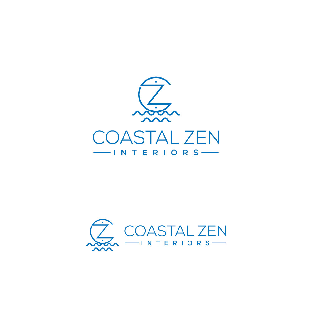 Design de Logo par Shubhrojyoti pour Coastal Zen Interiors | Design #26759967
