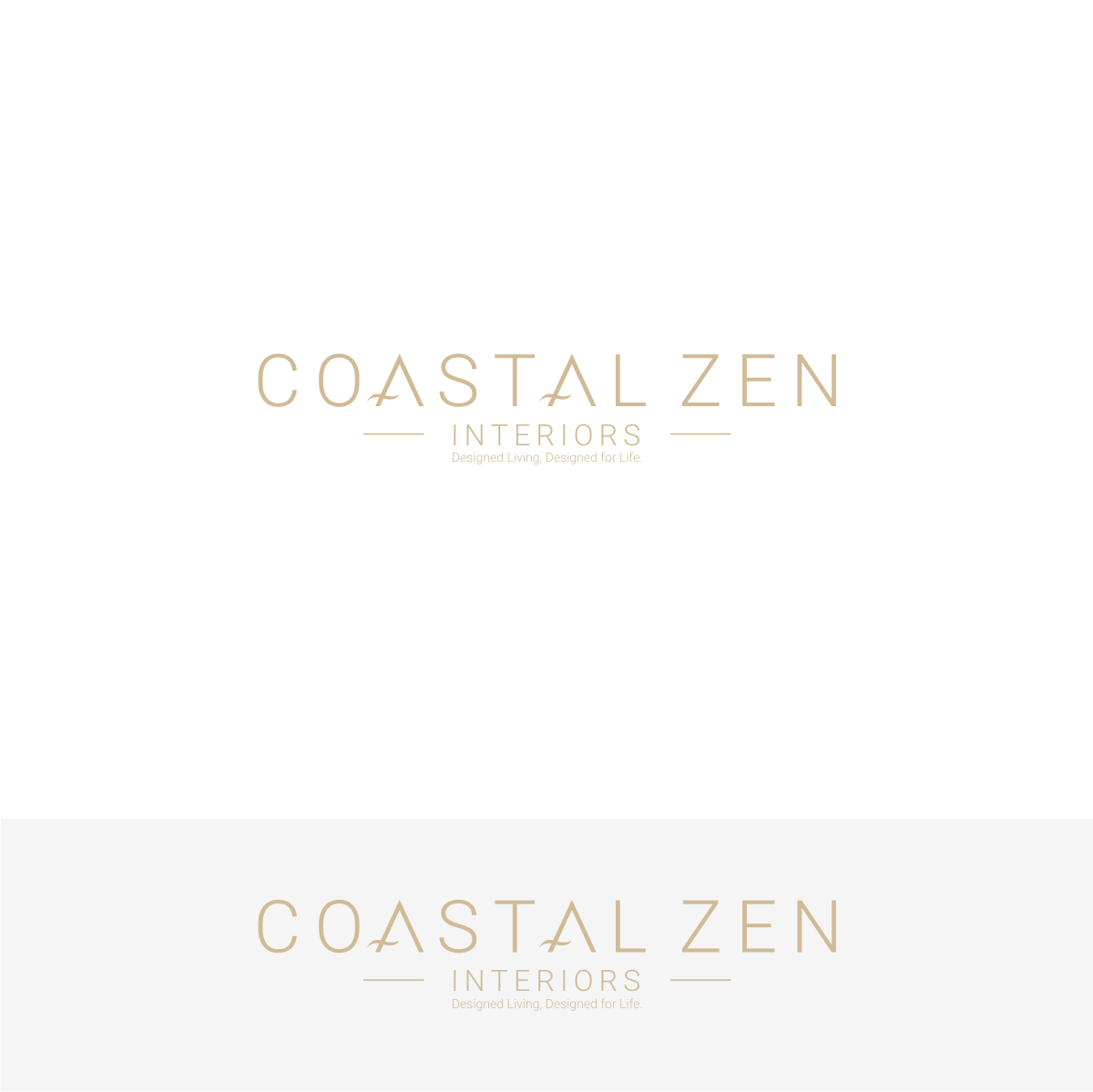 Diseño de Logo por graphicssquare para Coastal Zen Interiors | Diseño #26757788