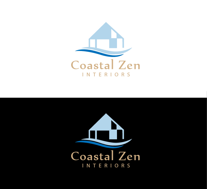 Logo Design by got2believe for Coastal Zen Interiors | Design #26764512