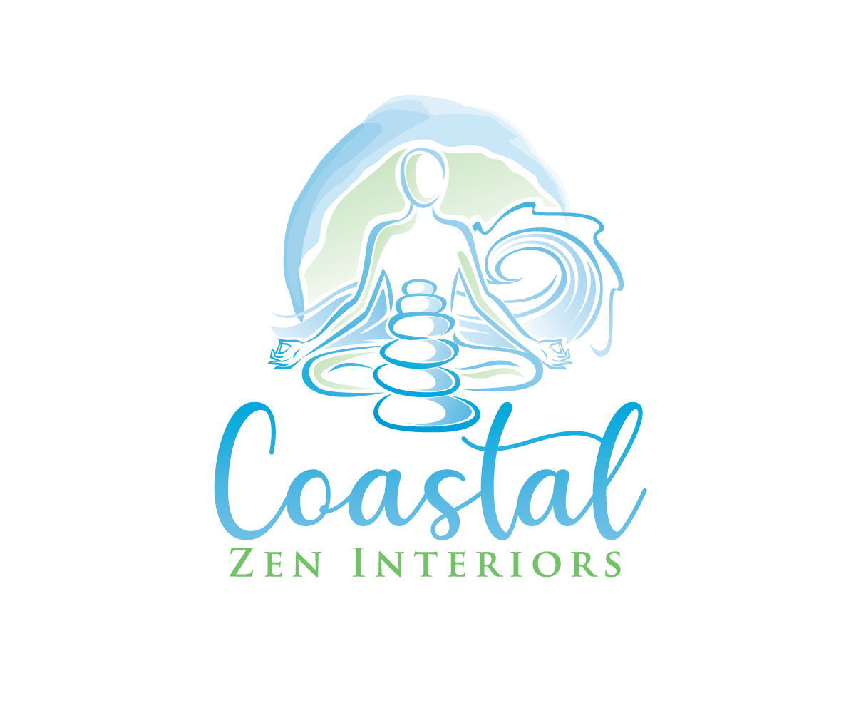 Logo Design by blue eye for Coastal Zen Interiors | Design #26759259