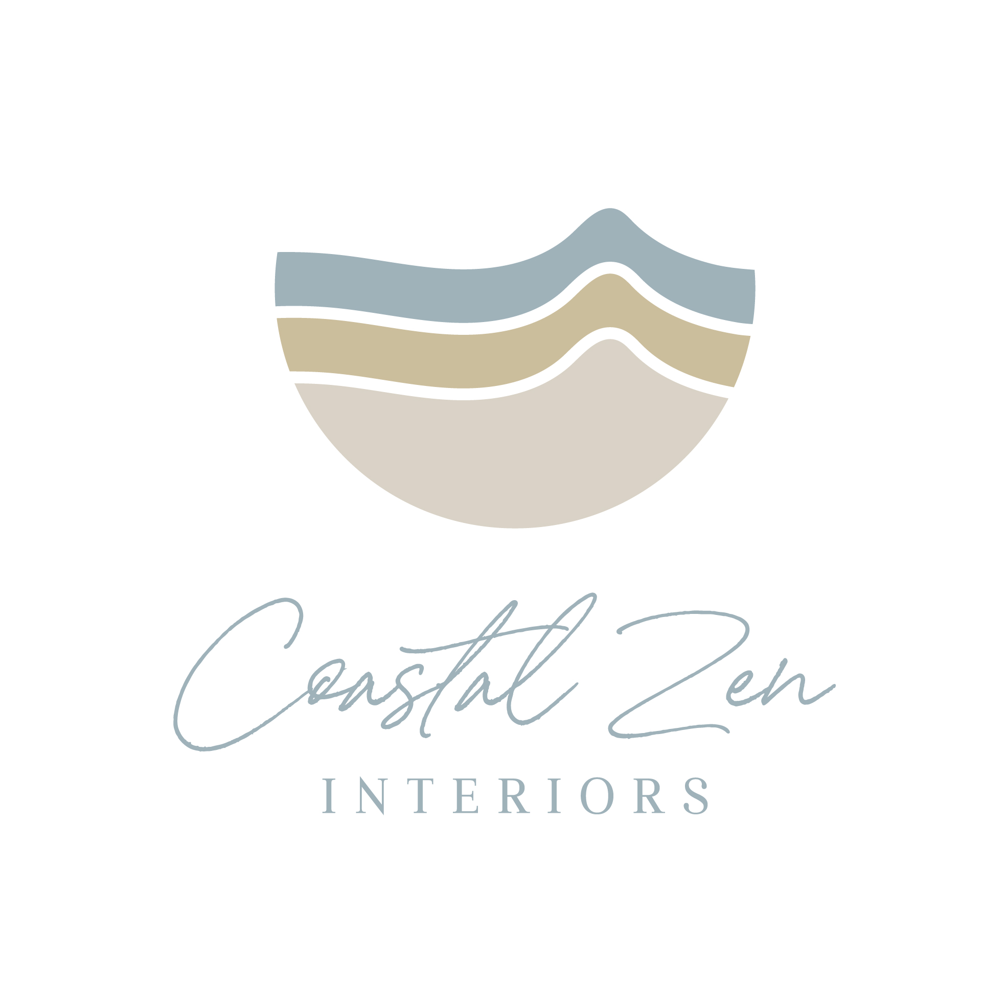 Diseño de Logo por mondayxsunday para Coastal Zen Interiors | Diseño #26758716