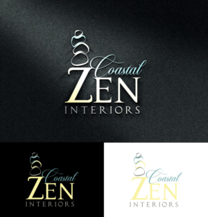 Logo-Design von u2square für Coastal Zen Interiors | Design: #26759938