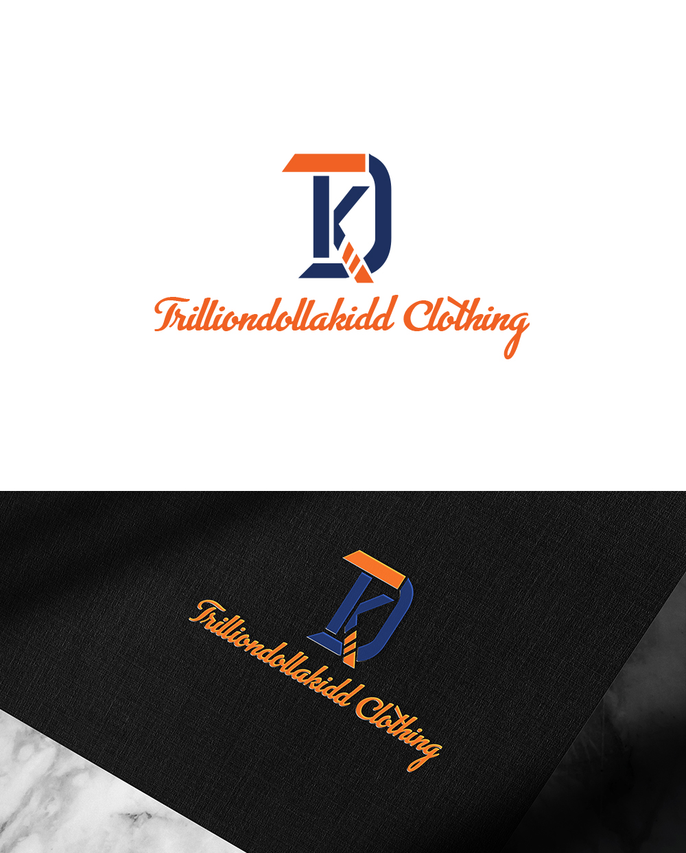 Logo Design by design idea for TrillionDollaKidd Chicago Clothing  | Design #26756520