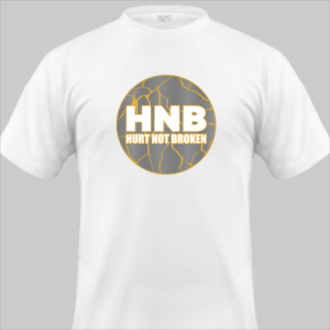 Hurt not broken circle style design for a t shirt | Diseño de Camiseta por kotakdesign