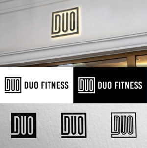 DUO fitness | Logo Design by Blessing Angel