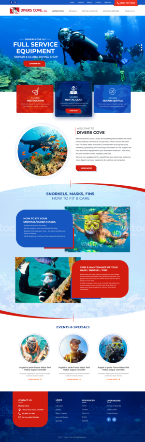 Web Design by Blue Sparrow for WebDuck Designs | Design: #26776411