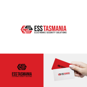 Looking for the logo feature "ESS Tasmania" and to have "Electronic Security Solutions" below or beside in smaller text. | Logo Design by ICKE