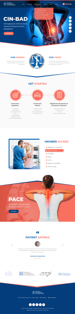 FCLB Website and Inner page template | Web Design by ag622988